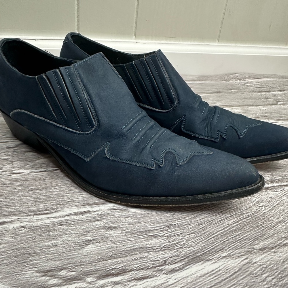 Seychelles women’s 9 Navy Western Boots